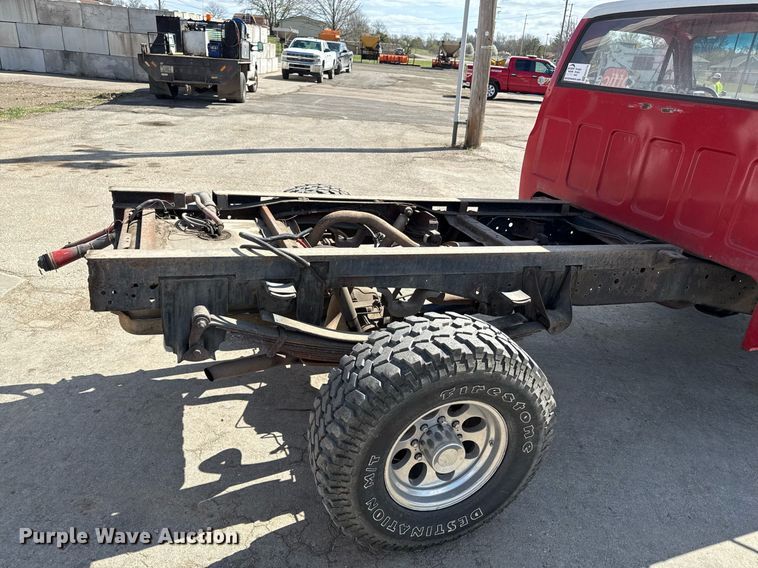 image for item ED4170 1985 Chevrolet K30 pickup truck cab and chassis