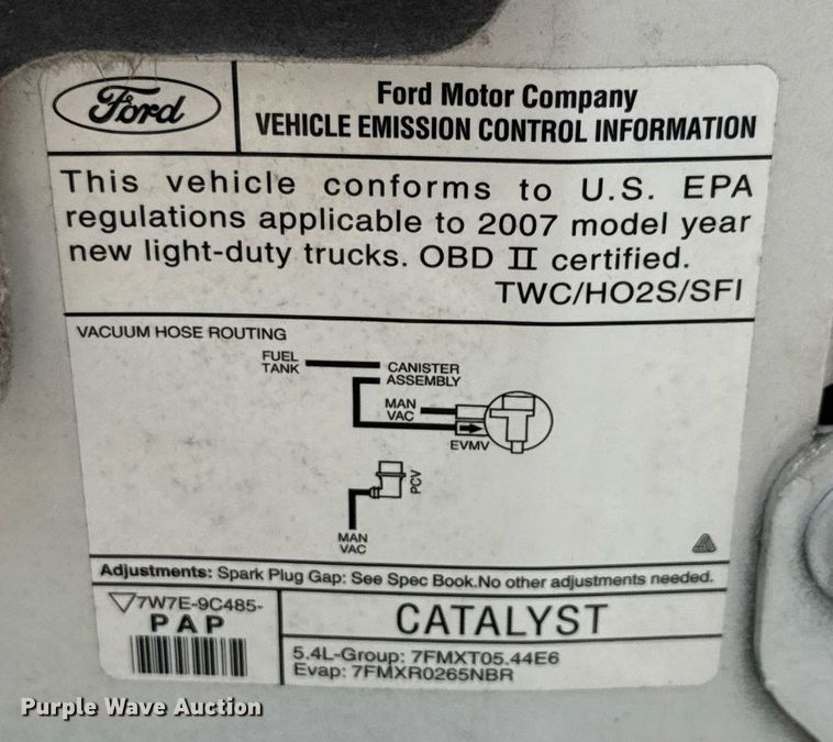 image for item ED5630 2007 Ford Expedition EL SUV