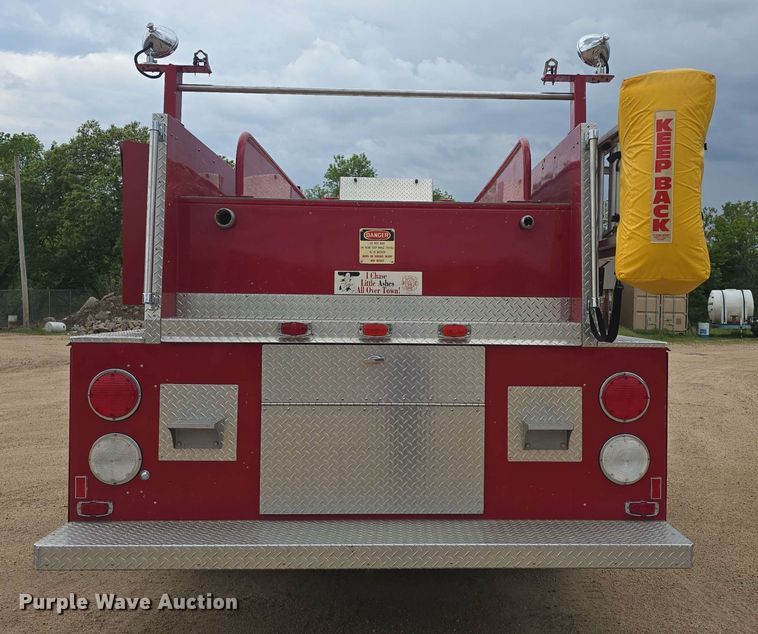 image for item EF3483 1989 Chevrolet 70 custom deluxe pumper fire truck