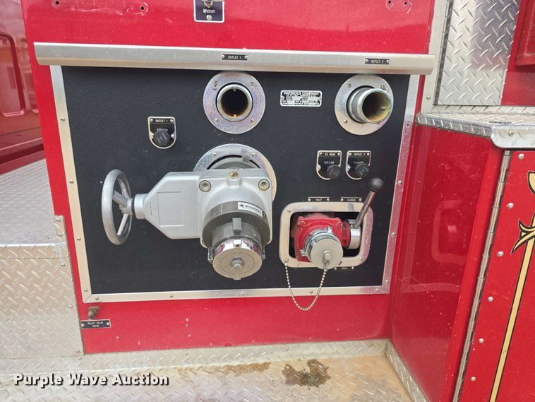 image for item EF3483 1989 Chevrolet 70 custom deluxe pumper fire truck