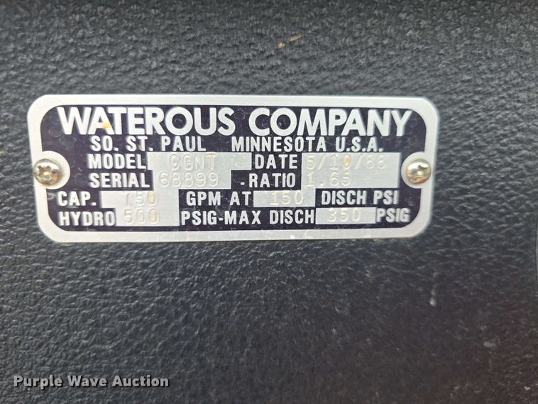 image for item EF3483 1989 Chevrolet 70 custom deluxe pumper fire truck