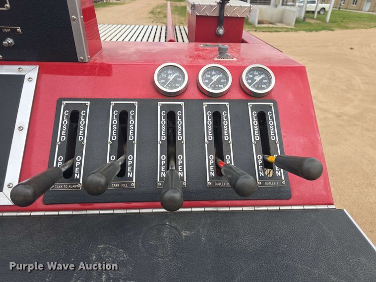 image for item EF3483 1989 Chevrolet 70 custom deluxe pumper fire truck