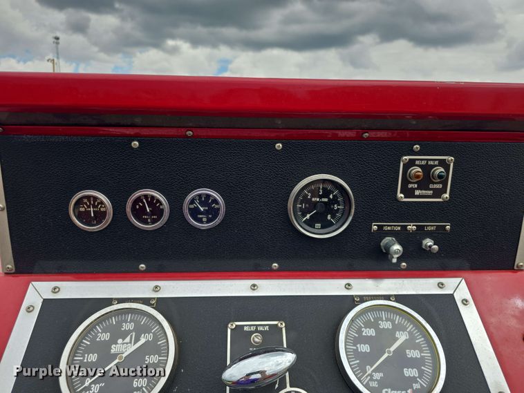 image for item EF3483 1989 Chevrolet 70 custom deluxe pumper fire truck