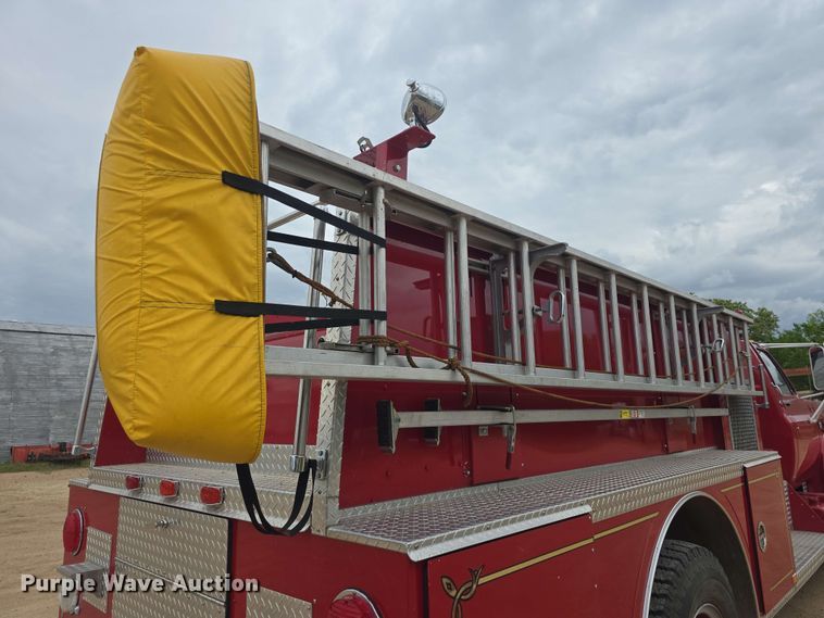 image for item EF3483 1989 Chevrolet 70 custom deluxe pumper fire truck