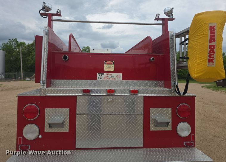 image for item EF3483 1989 Chevrolet 70 custom deluxe pumper fire truck