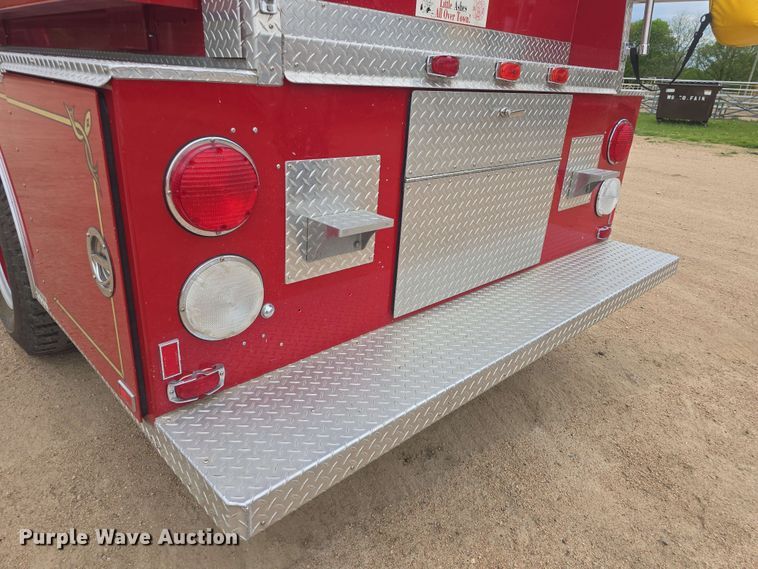 image for item EF3483 1989 Chevrolet 70 custom deluxe pumper fire truck