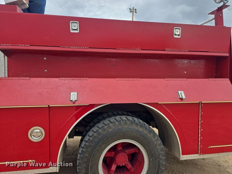 image for item EF3483 1989 Chevrolet 70 custom deluxe pumper fire truck