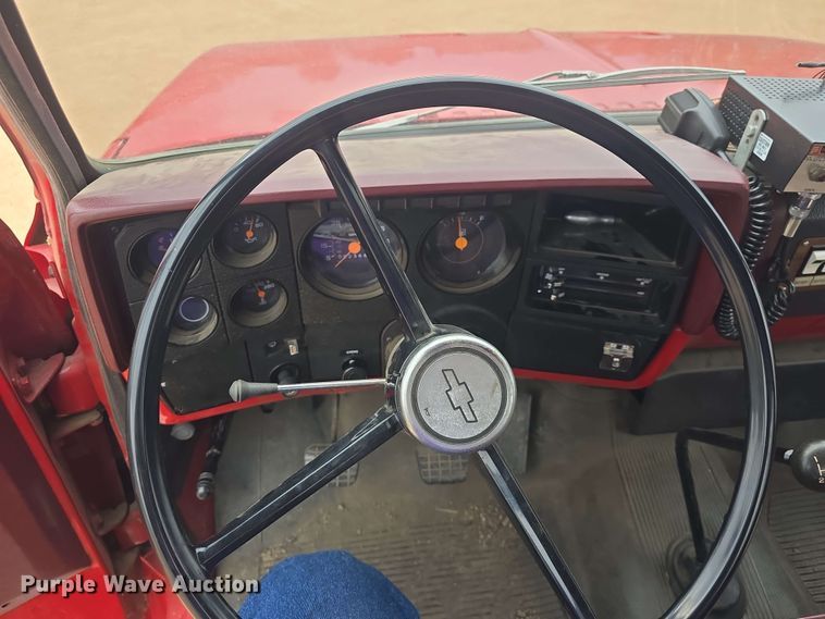 image for item EF3483 1989 Chevrolet 70 custom deluxe pumper fire truck