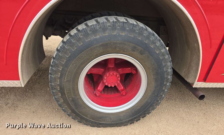 image for item EF3483 1989 Chevrolet 70 custom deluxe pumper fire truck