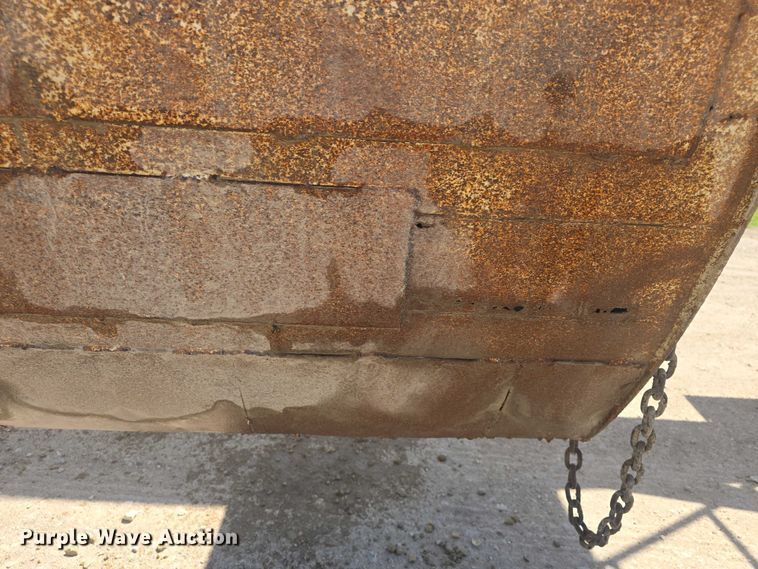image for item EF3496 1995 Ranch bottom dump trailer