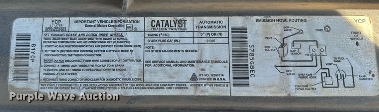 image for item EG6449 1995 Chevrolet K1500 Silverado Ext. Cab pickup truck