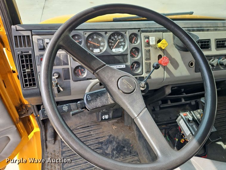 image for item EJ0023 2001 Freightliner FL70 digger derrick truck