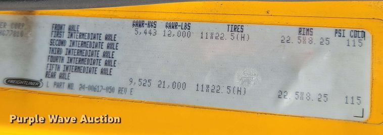 image for item EJ0023 2001 Freightliner FL70 digger derrick truck