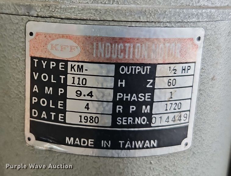 image for item EJ0025 Buffal0 FDM-58-5S drill press