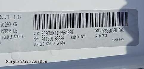 image for item EJ0033 2017 Dodge Charger Police 