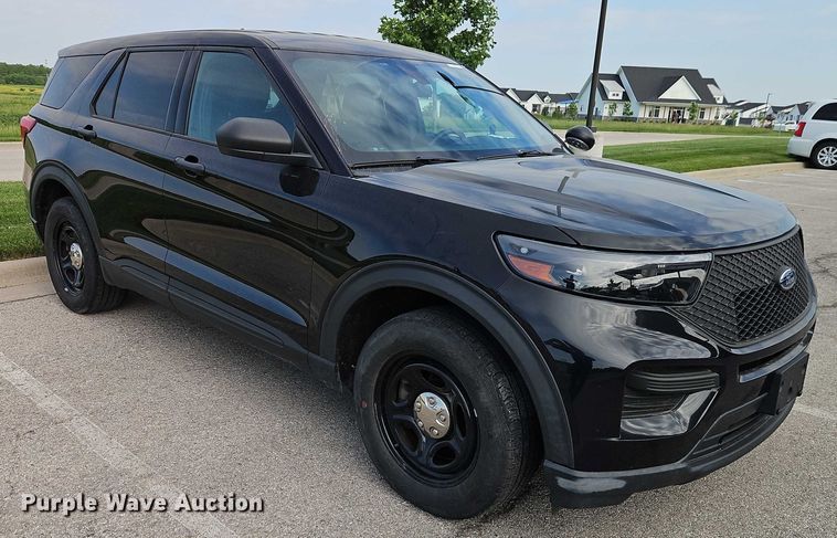 image for item EJ0036 2020 Ford Explorer Police Interceptor SUV