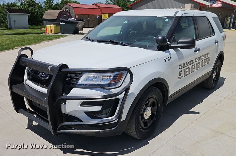 image for item EJ0042 2017 Ford Explorer Police Interceptor 