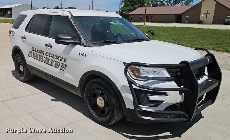 image for item EJ0042 2017 Ford Explorer Police Interceptor 