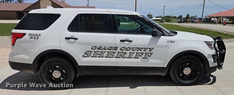 image for item EJ0042 2017 Ford Explorer Police Interceptor 