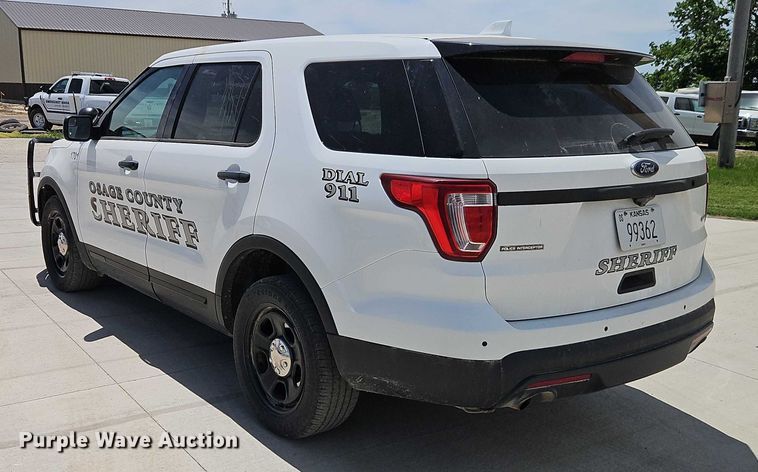 image for item EJ0042 2017 Ford Explorer Police Interceptor 