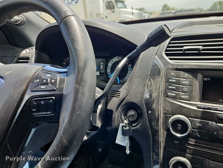 image for item EJ0042 2017 Ford Explorer Police Interceptor 