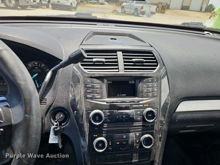 image for item EJ0042 2017 Ford Explorer Police Interceptor 