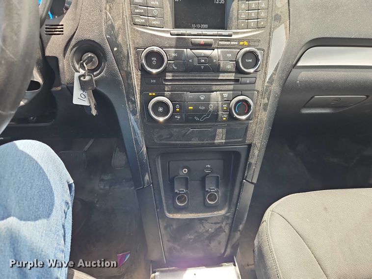 image for item EJ0042 2017 Ford Explorer Police Interceptor 