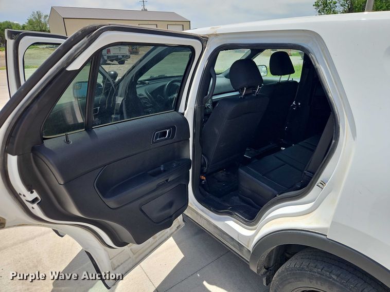 image for item EJ0042 2017 Ford Explorer Police Interceptor 