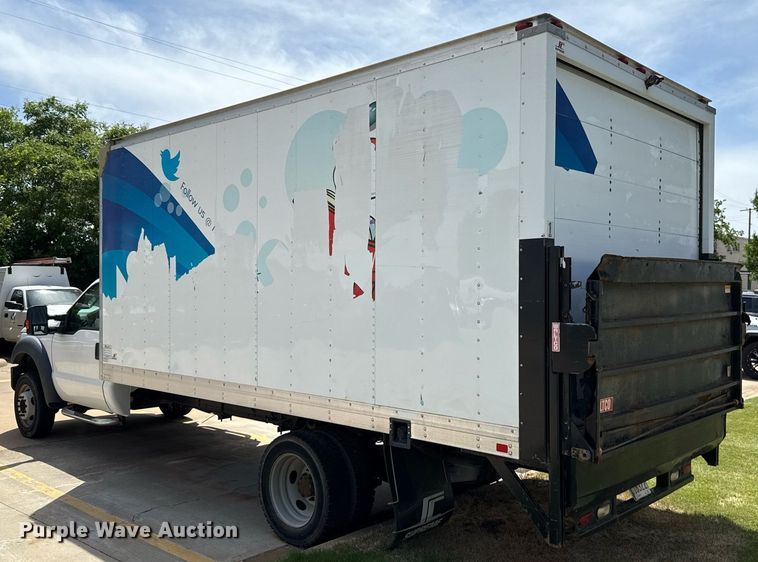 image for item EJ4487 2014 Ford F550 Super Duty box truck