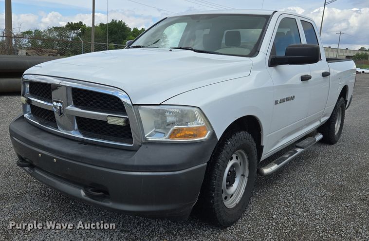 image for item EJ7554 2011 Dodge Ram 1500 Quad Cab pickup truck