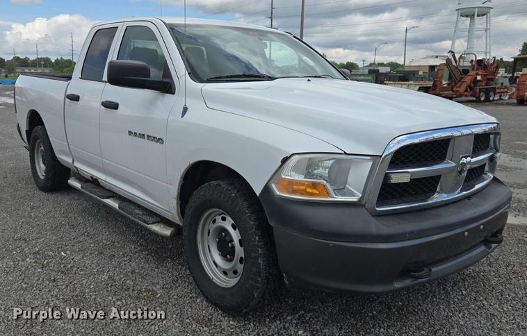 image for item EJ7554 2011 Dodge Ram 1500 Quad Cab pickup truck