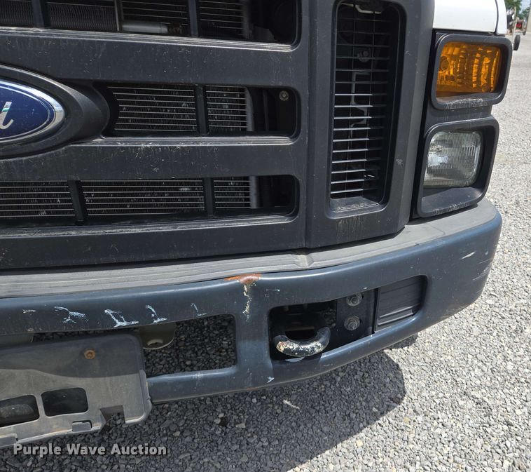 image for item EJ7555 2008 Ford F350 Super Duty XL SuperCab utility bed pickup truck