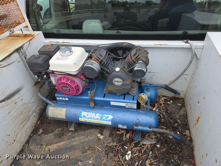 image for item EJ7555 2008 Ford F350 Super Duty XL SuperCab utility bed pickup truck