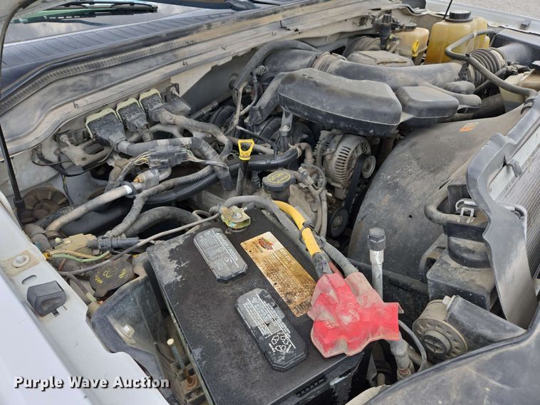 image for item EJ7555 2008 Ford F350 Super Duty XL SuperCab utility bed pickup truck