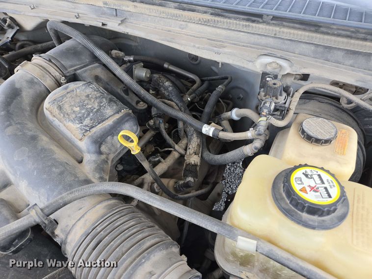 image for item EJ7555 2008 Ford F350 Super Duty XL SuperCab utility bed pickup truck