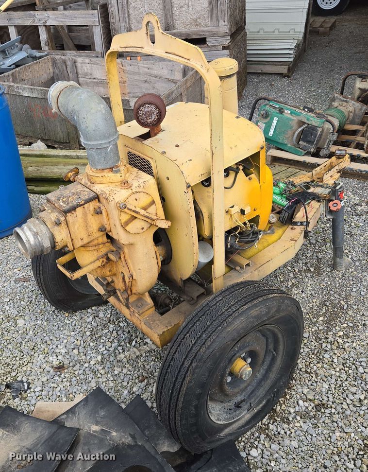 image for item EJ7558 Hydro-Matic 40EP-VH4DWAE trash pump