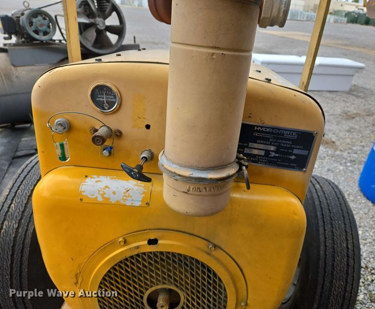 image for item EJ7558 Hydro-Matic 40EP-VH4DWAE trash pump