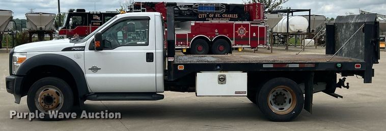 image for item EK3004 2014 Ford F550 Super Duty XL flatbed truck