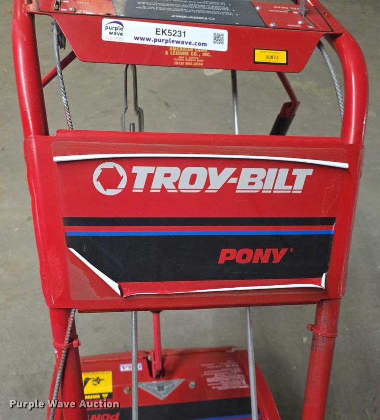 image for item EK5231 Troy-Bilt Pony rototiller