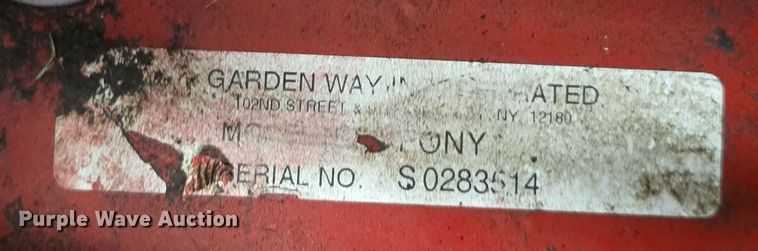 image for item EK5231 Troy-Bilt Pony rototiller