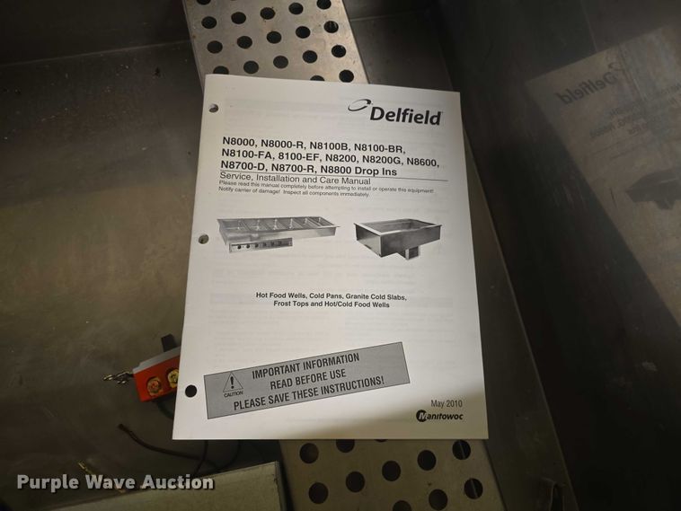 image for item EK5233 (3) Delfield hot food wells