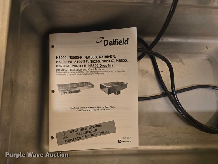 image for item EK5233 (3) Delfield hot food wells