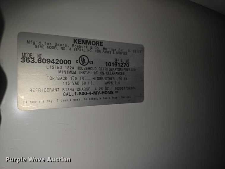 image for item EK5244 Appliances