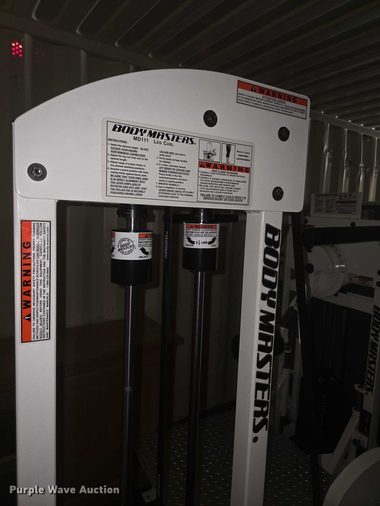 image for item EK5246 Body Masters MD111  leg curl machine