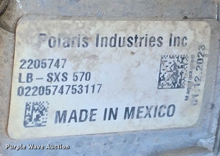 image for item EK5250 2015 Bobcat 3400G utility vehicle