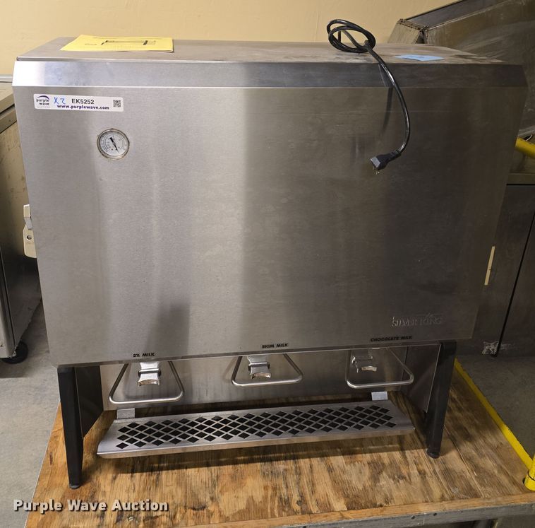 image for item EK5252 (2) Silver King milk dispensers