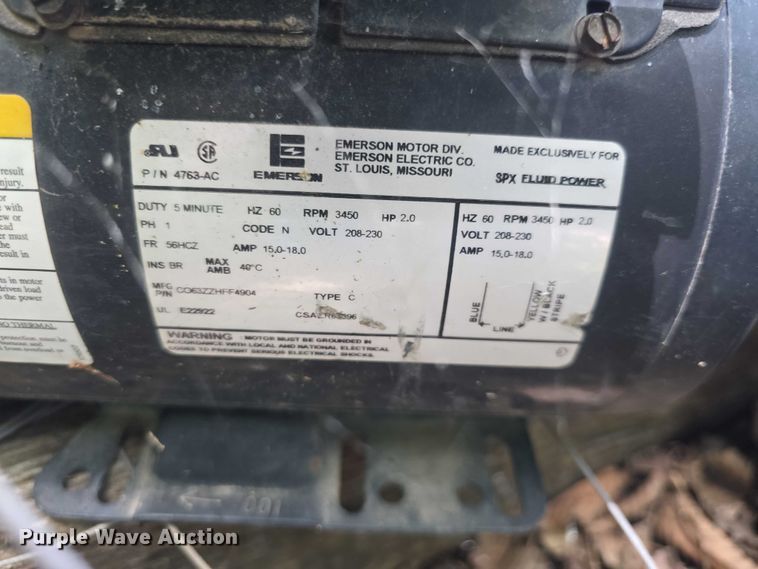 image for item EK5258 2001 ALM 9003A two post automotive lift