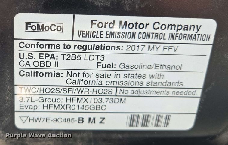 image for item EM7256 2017 Ford Explorer Police Interceptor SUV