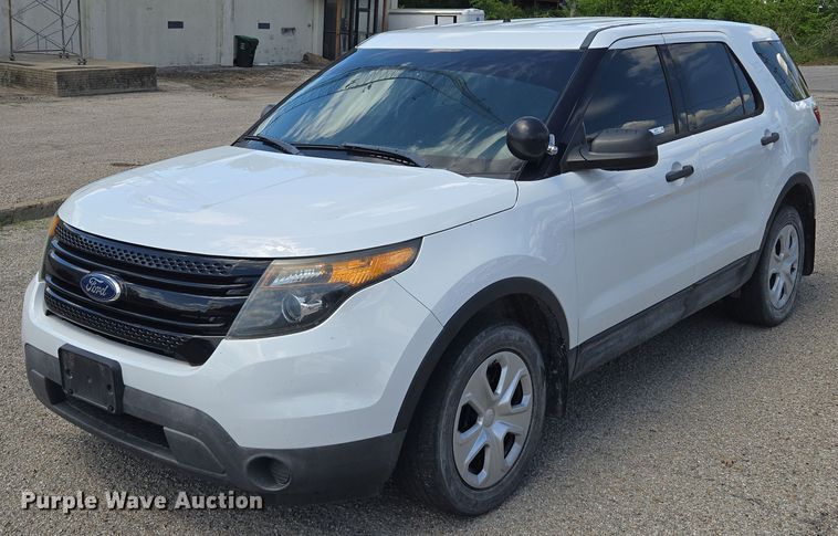 image for item EM7257 2014 Ford Explorer Police Interceptor SUV