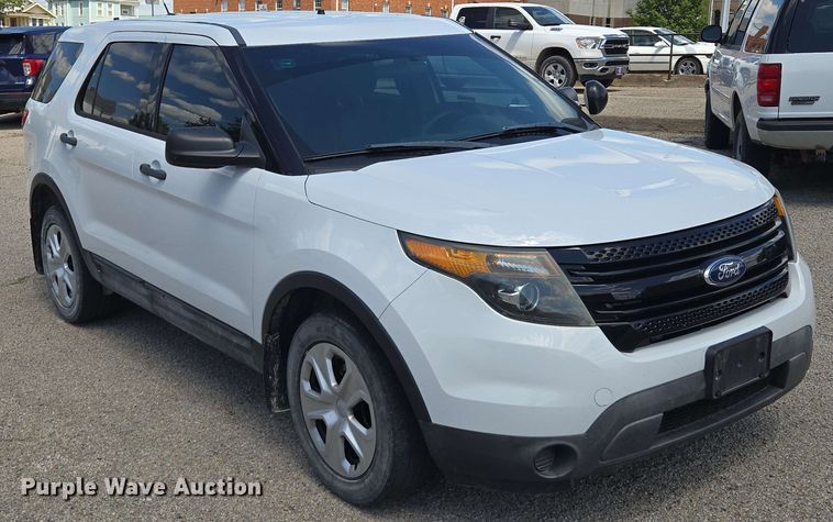 image for item EM7257 2014 Ford Explorer Police Interceptor SUV